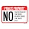 Signmission Safety Sign, 12 in Height, Aluminum, 23247 A-1218-23247 - alternate 1